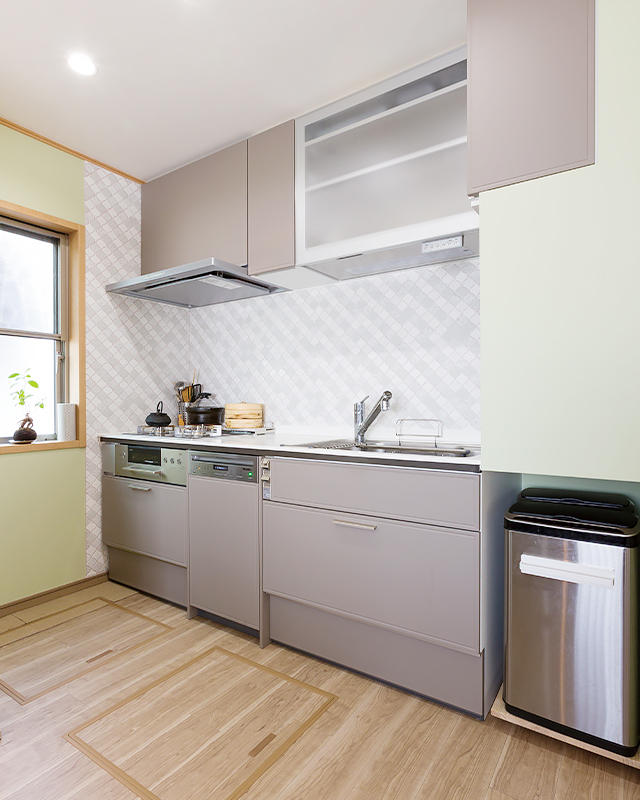 一戸建て　キッチン　after