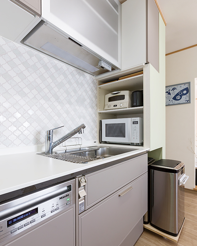 一戸建て　キッチン　after